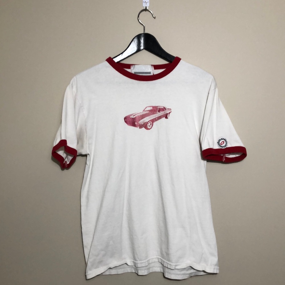 Vintage style ringer tee